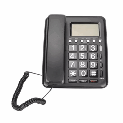 Ενσύρματο σταθερό τηλέφωνο - OHO-933 - 659337 - Black