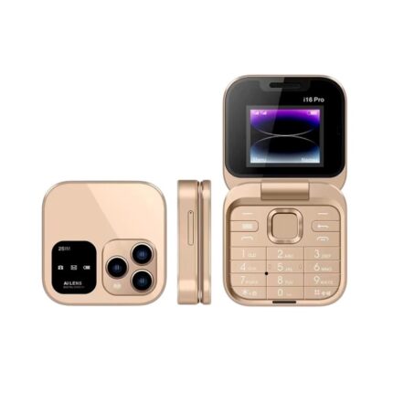 Κινητό τηλέφωνο - i16 Pro - Dual Sim - 812174 - Gold - Ελληνικό μενού