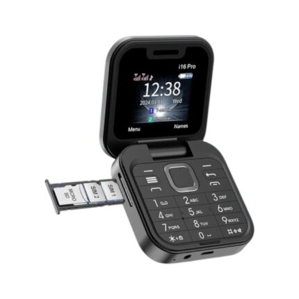 Κινητό τηλέφωνο - i16 Pro - Dual Sim - 812174 - Black - Ελληνικό μενού