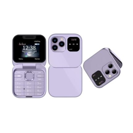 Κινητό τηλέφωνο - i16 Pro - Dual Sim - 812174 - Purple - Ελληνικό μενού