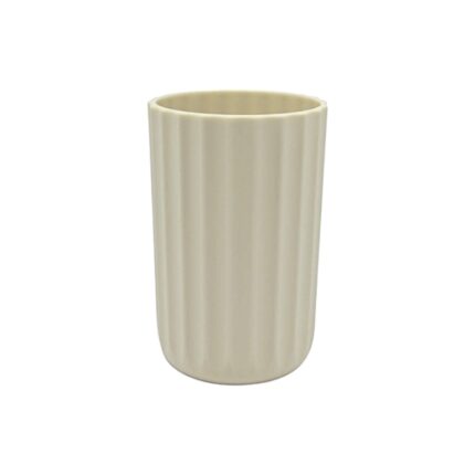 Θήκες οδοντόβουρτσας πλαστικές σε σετ 5Χ - Beige - 21561