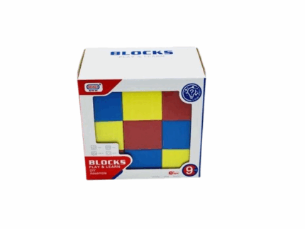 Σετ κατασκευών DIY με τουβλάκια - 9pcs - 6681-3 - 493443