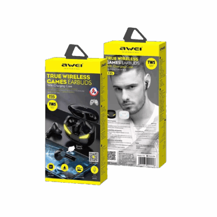 Ασύρματα ακουστικά Bluetooth με θήκη φόρτισης - T35 - Awei - 888827