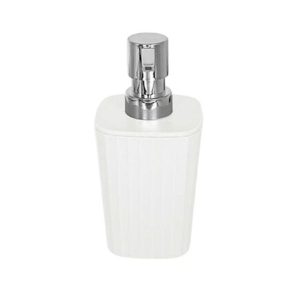 Θήκες κρεμοσάπουνου Dispenser πλαστικές - Σετ 5pcs - White - 21529