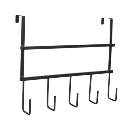 Μεταλλική κρεμάστρα πόρτας 5 θέσεων - 57908