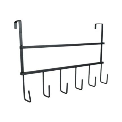 Μεταλλική κρεμάστρα πόρτας 6 θέσεων - 57909