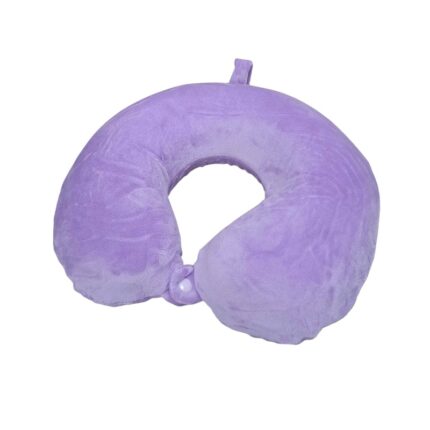 Μαξιλάρι αυχένα ταξιδίου - Memory Foam - 71890 - Purple