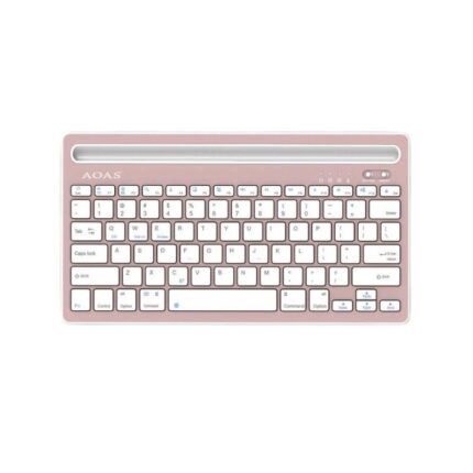 Ασύρματο πληκτρολόγιο Bluetooth - AS199 - AOAS - 651992 - Pink
